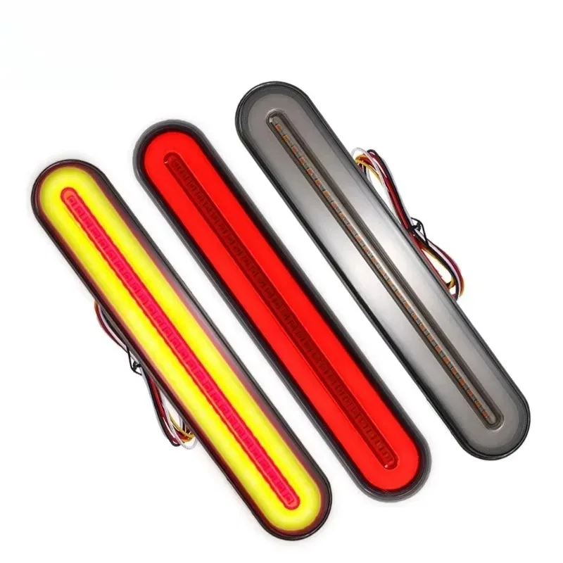 

100 Led Tail Light 3 in 1 Truck Trailer RV ATV UTV SUV 12V 24V For DRL Flowing Turn Signal Lamp Warning Lamp
