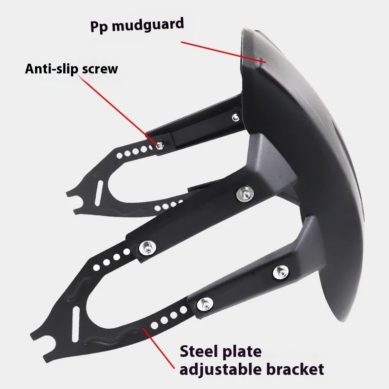 Universal Flexible Motorcycle Fender Modified Tire Water Rear Mudguard for Kawasaki Ninja for Honda Yamaha