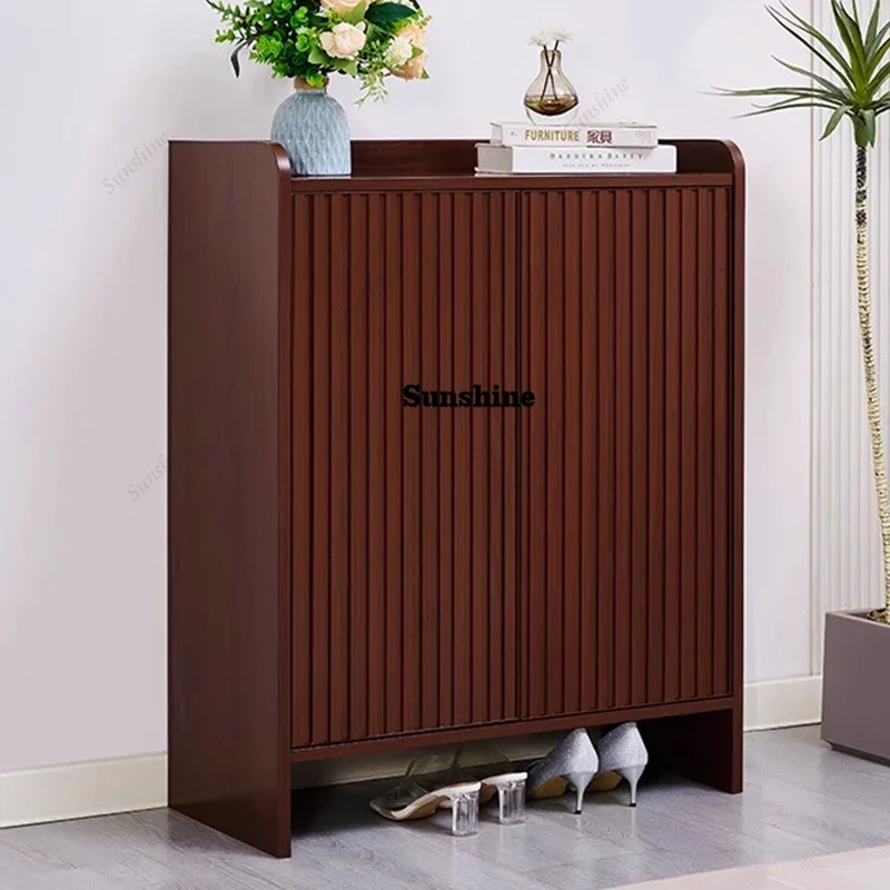 

Мобильная полка для обуви, современный вертикальный шкаф для тапочек и обуви для прихожей и гостиной, роскошная мебель для дома FT