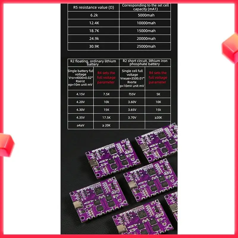 【Daftar Baru】 3X IP2368 Dua Arah 100W Modul Pengisian Cepat Buck-Boost Antarmuka Tipe-C Daya Baterai Lithium Pengisian Cepat B