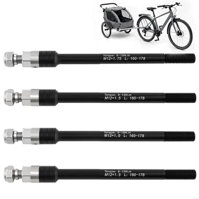 

High Strengths Steel Axles Quickly Release Skewer Anti Thefts Locking Compatibility with Most Bicycles Hubs 69HD