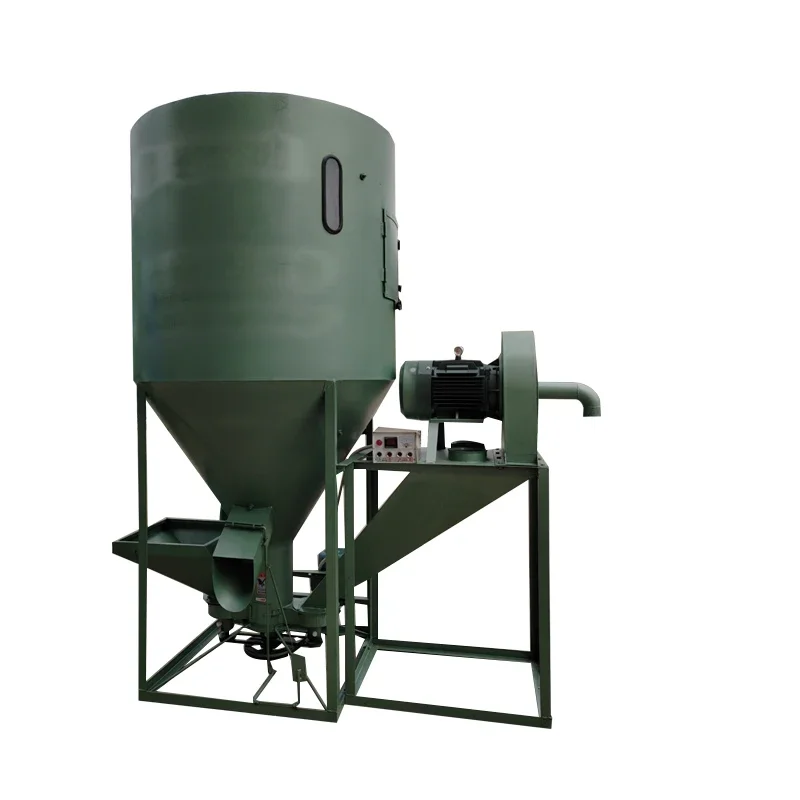 Factory Low Price Poultry Feed Mixer Cattle Feed Grinder Livestock Feed Crusher Machine For Sale