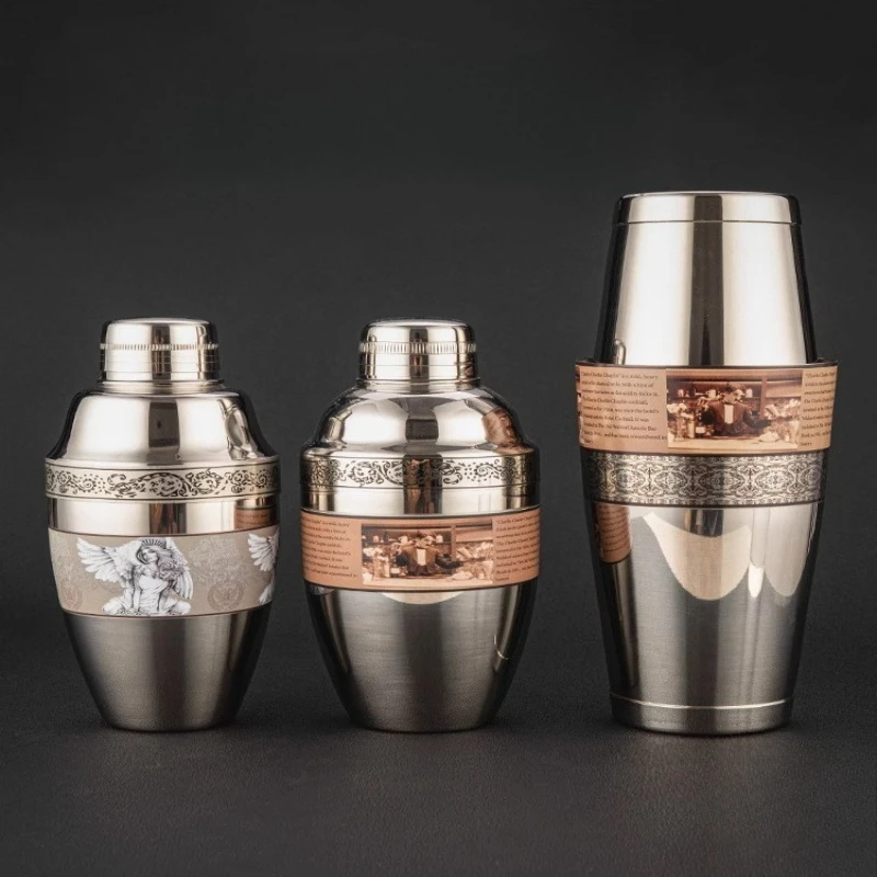 

Wine shaker Stainless steel shaker Snow pot Printed shaker | Yibing