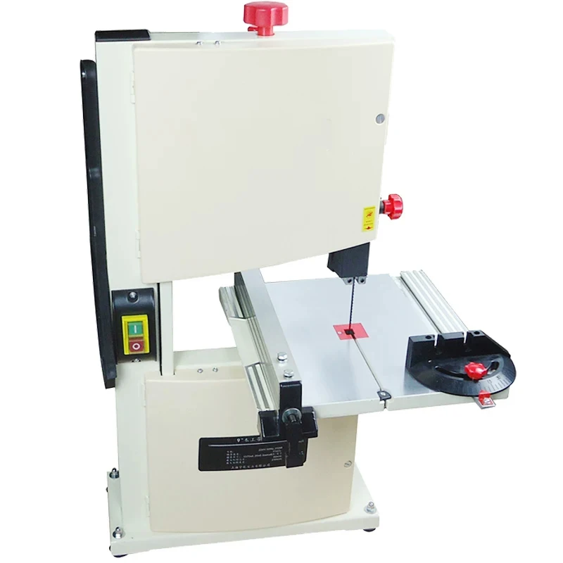 Multifunctional Compact Woodworking Band Saw, Soft Metal Cutter, Trim Cutter, Woodworking and Metal Band Saw