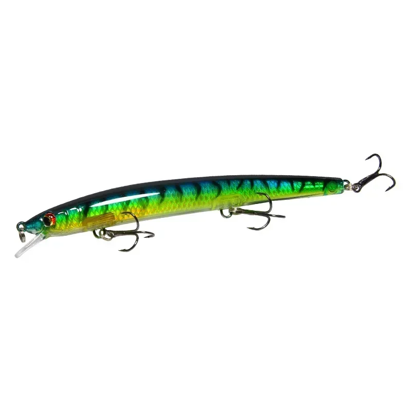 Langwurf-Minnow-Angelköder, 135mm/15,4g, Fliegender Fisch, Klassische Wobbler, Hartplastik-Crankbait – Detail 13