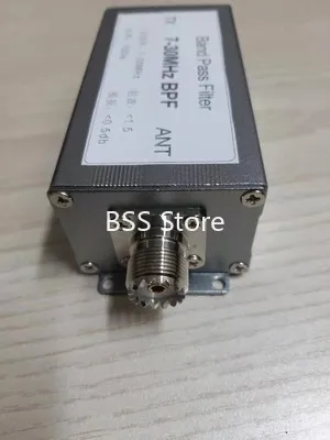 7-30MHz bandpass filter BPF to improve anti-interference ability M female seat noise reduction to improve selectivity sensor