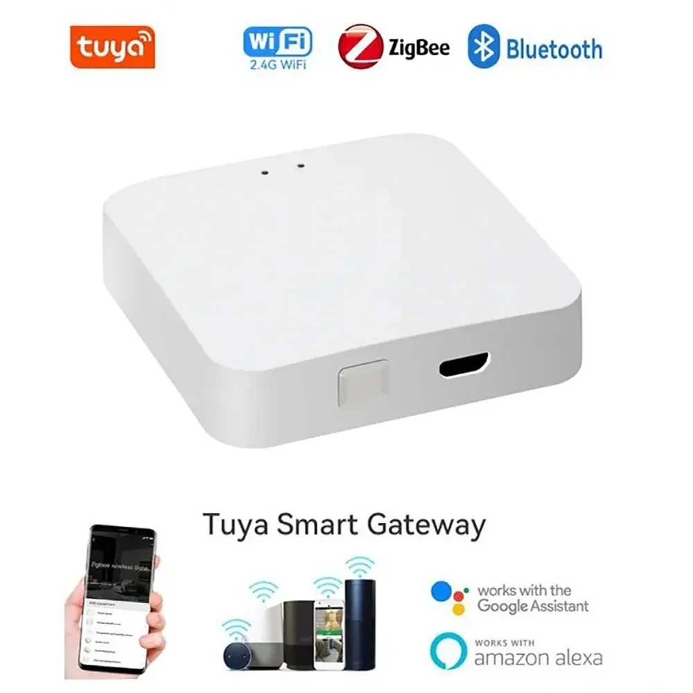 Tuya ZigBee Smart Gateway Hub Bluetooth Multi-mode Smart Life APP telecomando Wireless funziona con Alexa Google Home