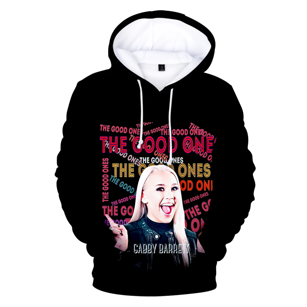 

Худи Gabby Barrett Merch с 3D длинным рукавом Мужская Женская толстовка американская поп-звезда бесплатная доставка 2022 Повседневная стильная одежда