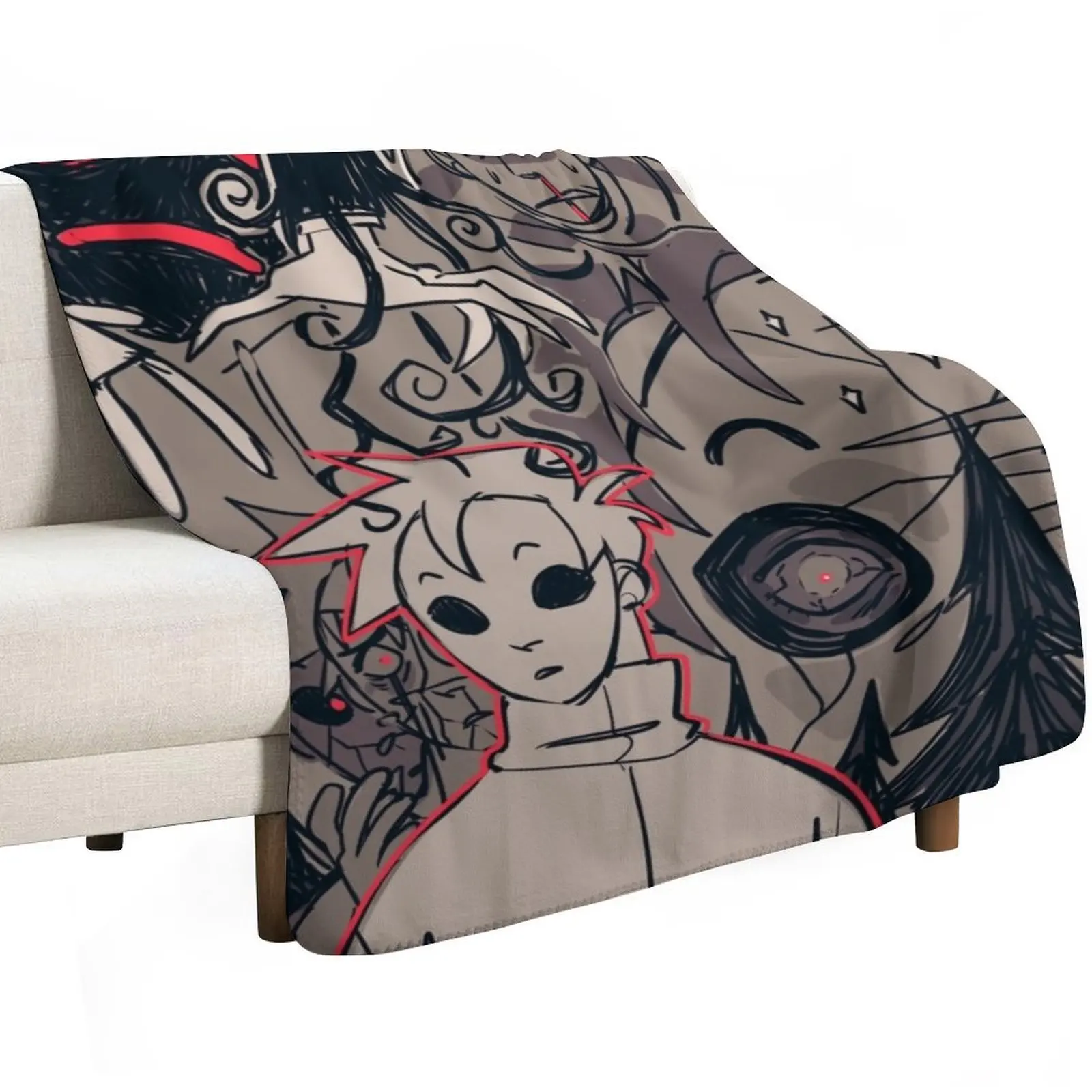 marble hornets Throw Blanket Warm Thin Sofa Throw Sofa Quilt wednesday valentine gift ideas Blankets