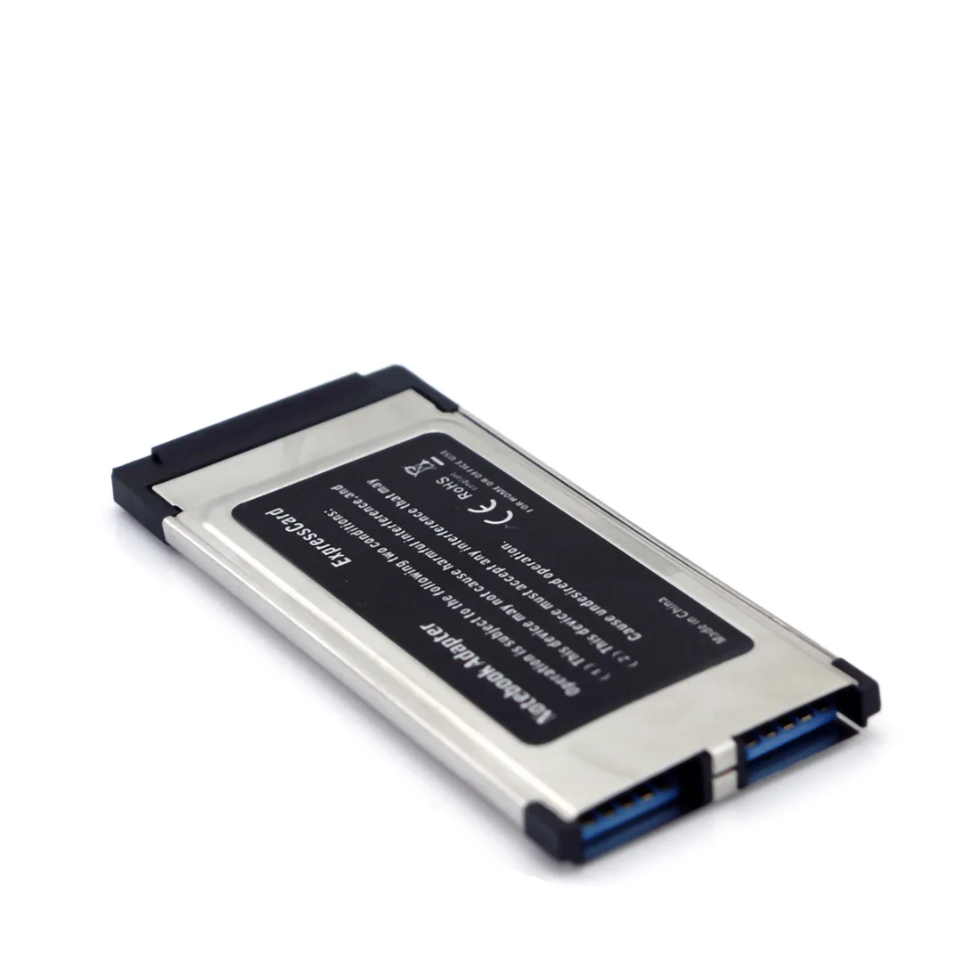 PCI Express  ExpressCard to USB 3.0 Dual 2 Ports PCI-E Express Card Adapter 5Gbps Transfer rate for 34MM Slot Laptop