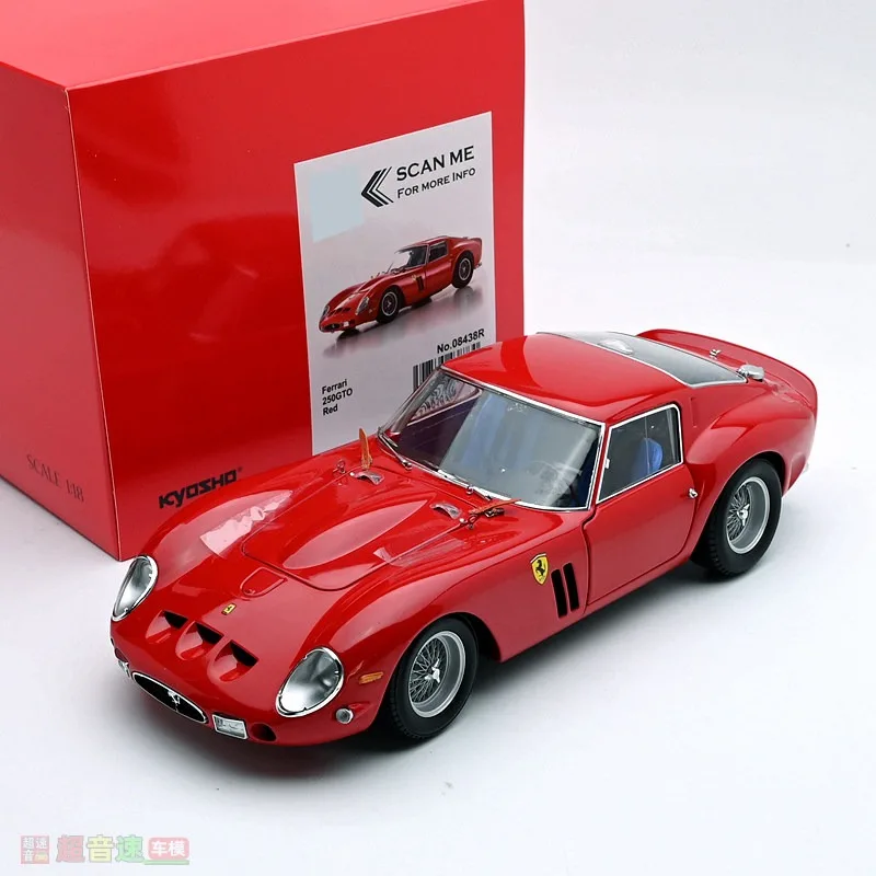 Diecast KYOSHO 1:18 Scale Ferrari 250GTO Fully Openable Alloy Car Model