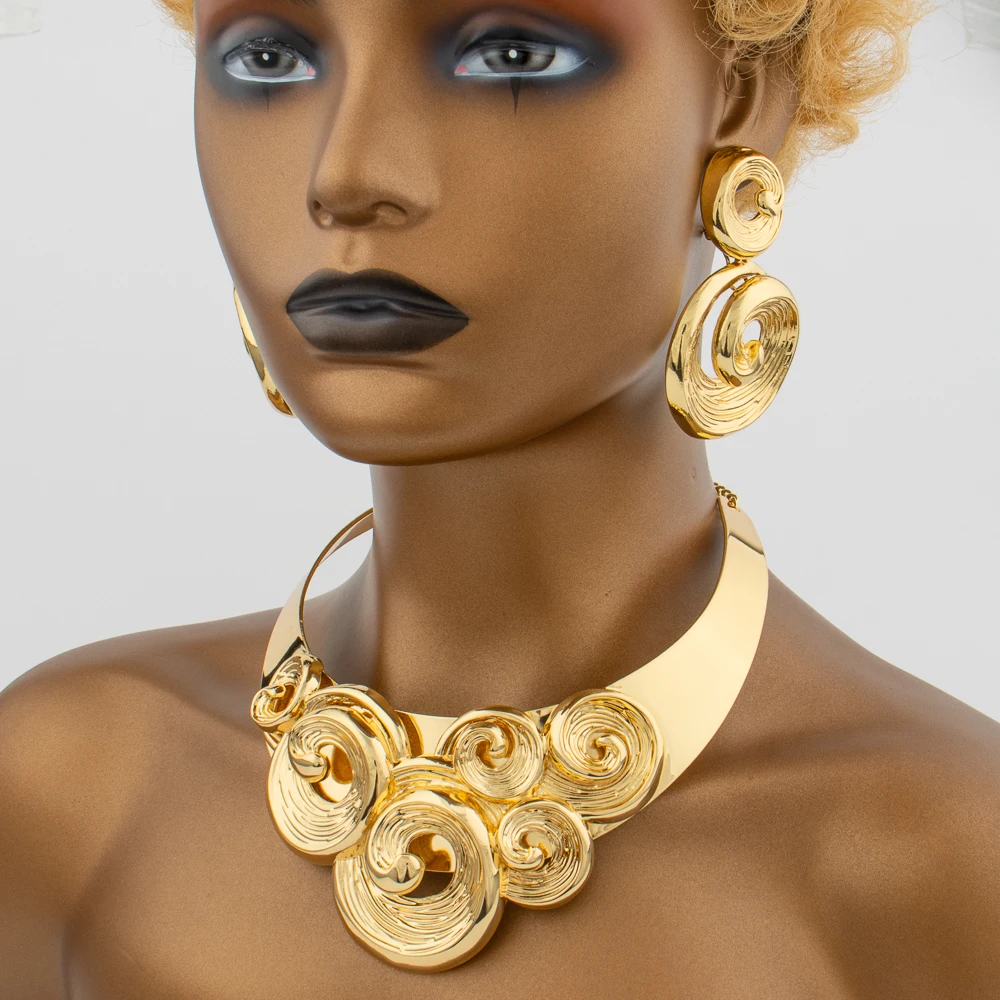Dubai Big Jewelry Set Design for Women, Wedding Gift