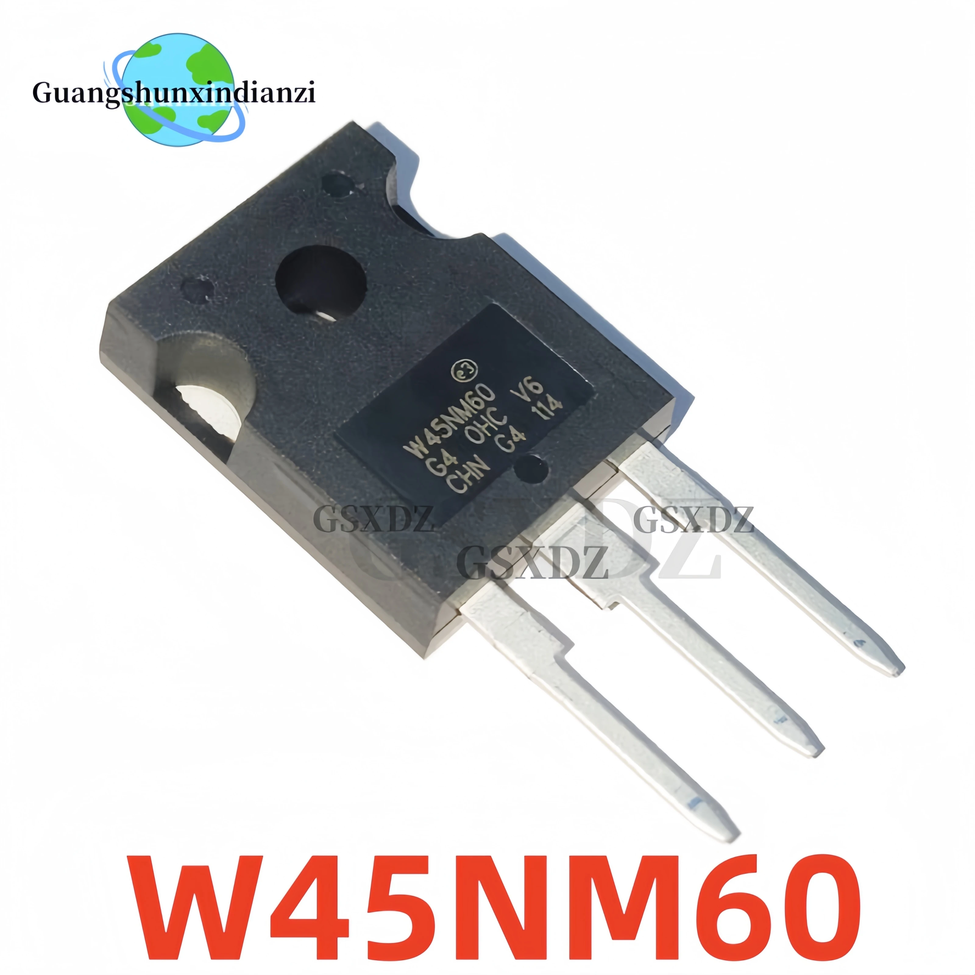 

10 шт. новый оригинальный W45NM60 STW45NM60 TO-247 MOSFET 45A650V