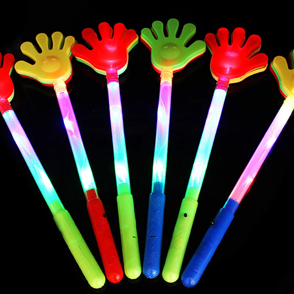 

5 Pcs Hand Party Favors Clappers Hands Toy Plastic Celebration Independence Day Noisemakers Child Kids