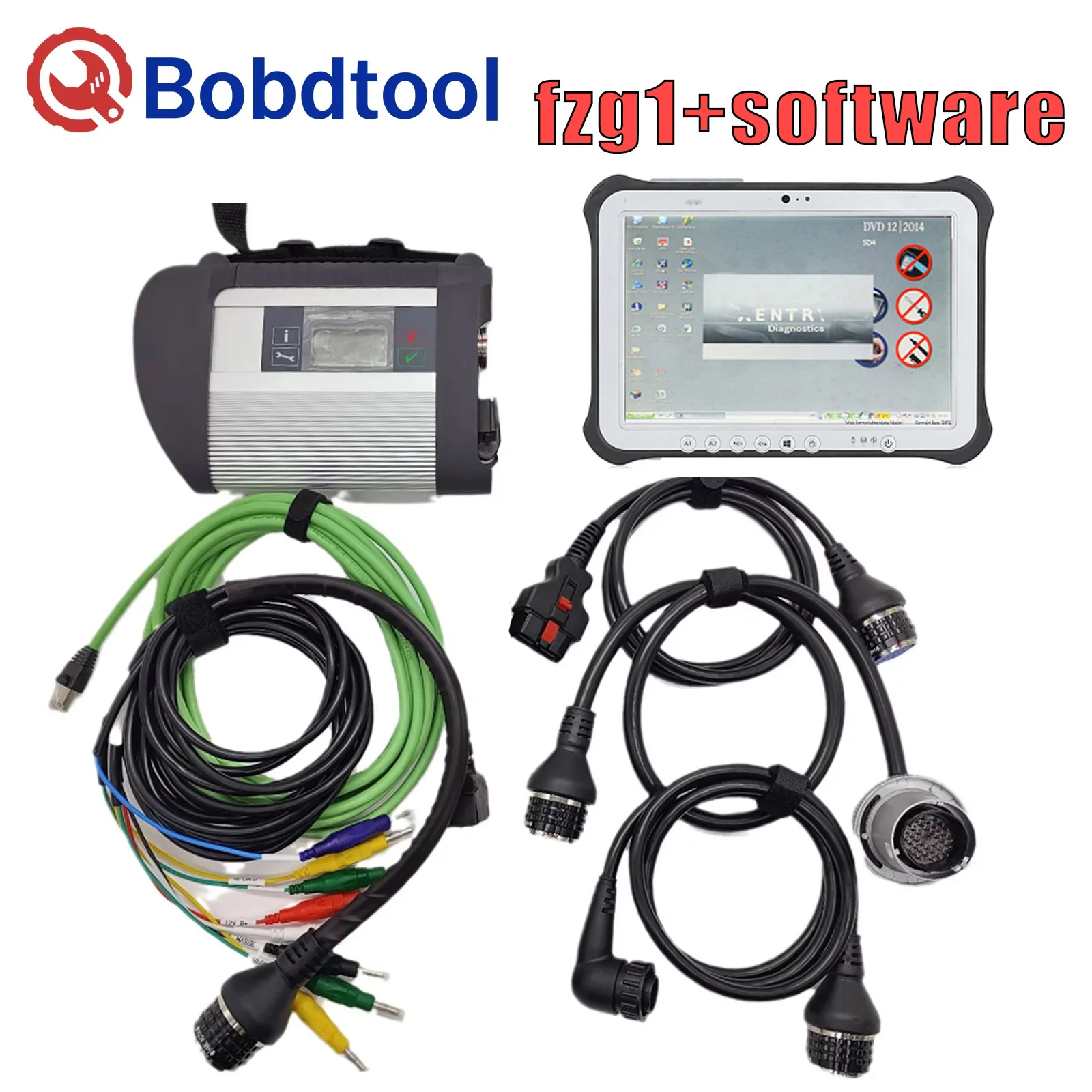 With tablet 2025 MB STAR C4 WIFI PLUS DOIP FUNCTION Diagnostic Tool for BEN with DOIP function  with WIFI