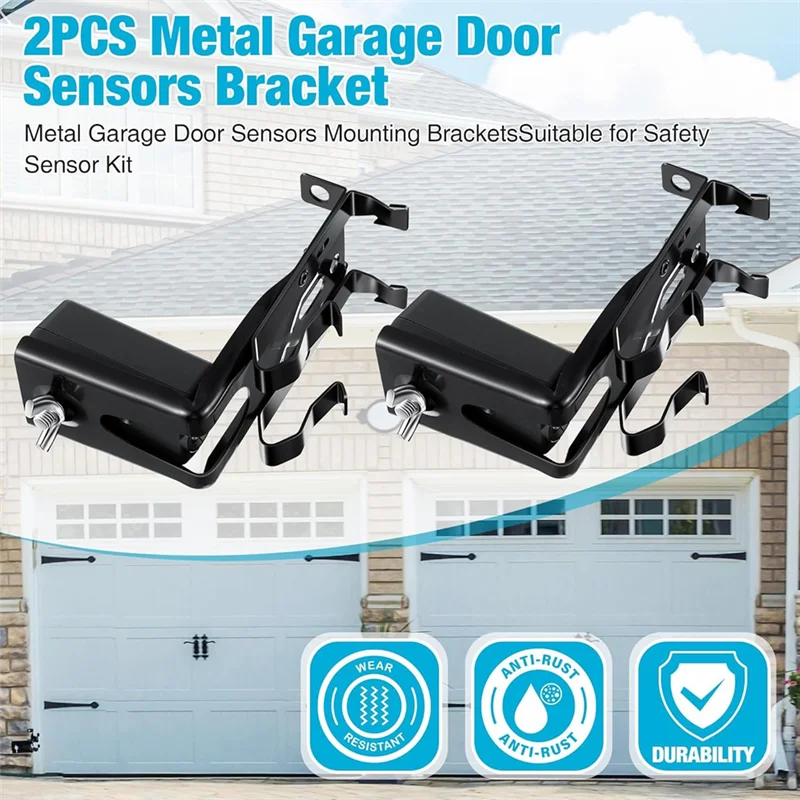 Capteur de sécurité avec support de remplacement pour 41A5034, yeux de capteur de sécurité avec support de capteurs de porte de Garage Compatible, meilleure vente