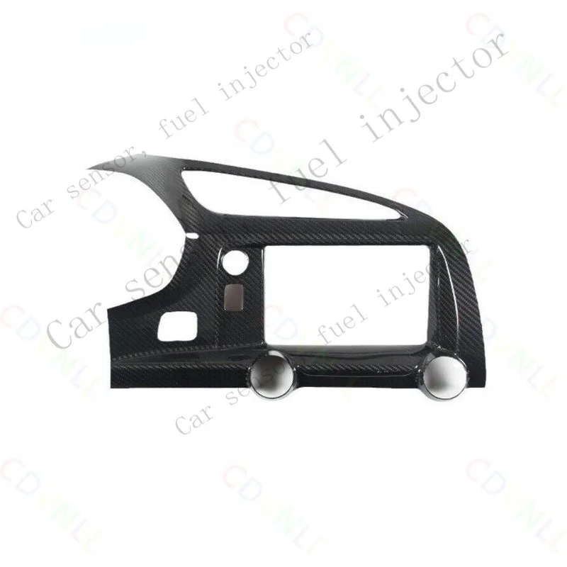 Q+ For Chevy Corvette 14-19 Dry Carbon Fibre Central Console Air Outlet Vent Cover