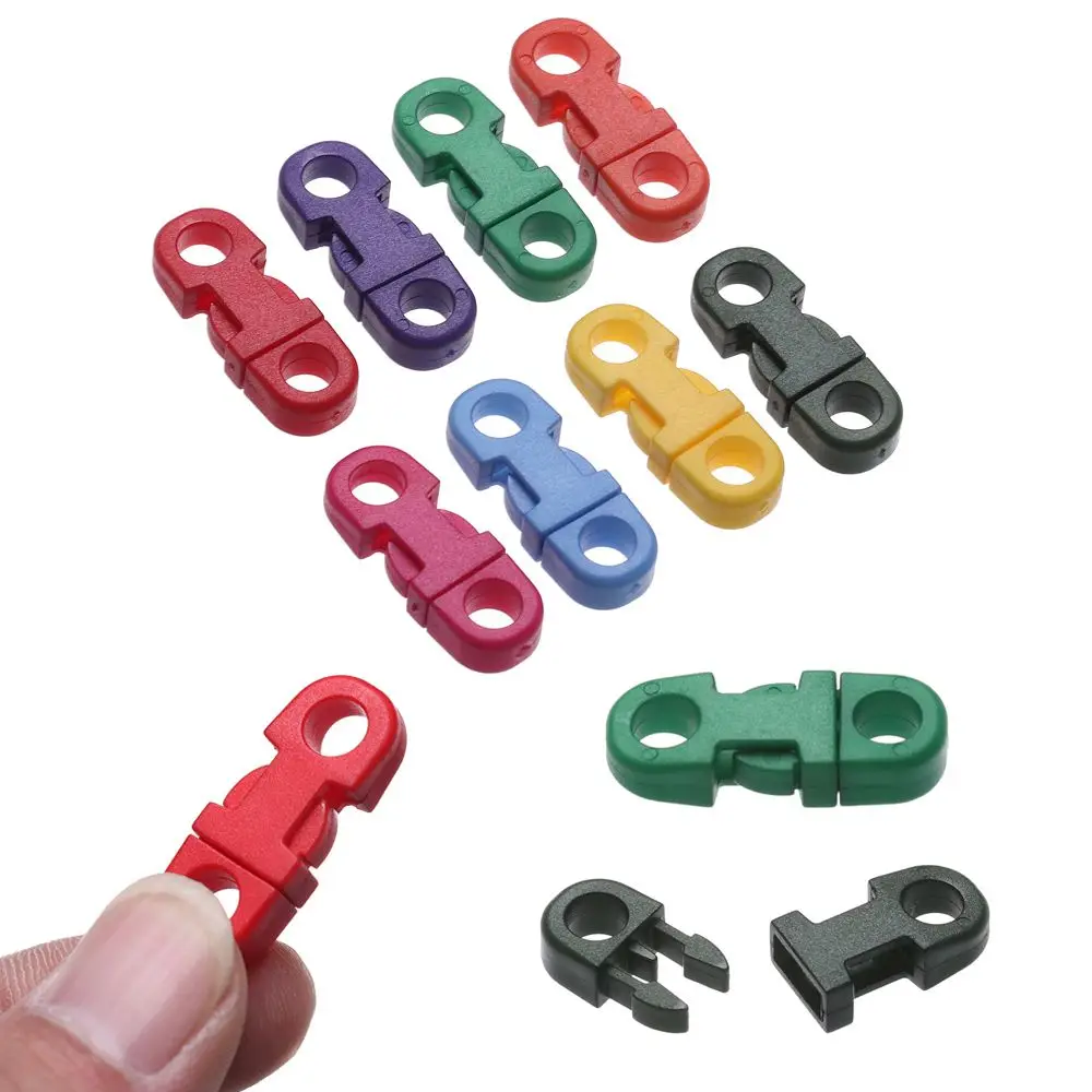 مشبك سوار مظلات منحني صغير الجانب ، حزام ياقة كلب ذاتي الصنع ، تخييم خارجي ، حقيبة ظهر ، 4 * #2