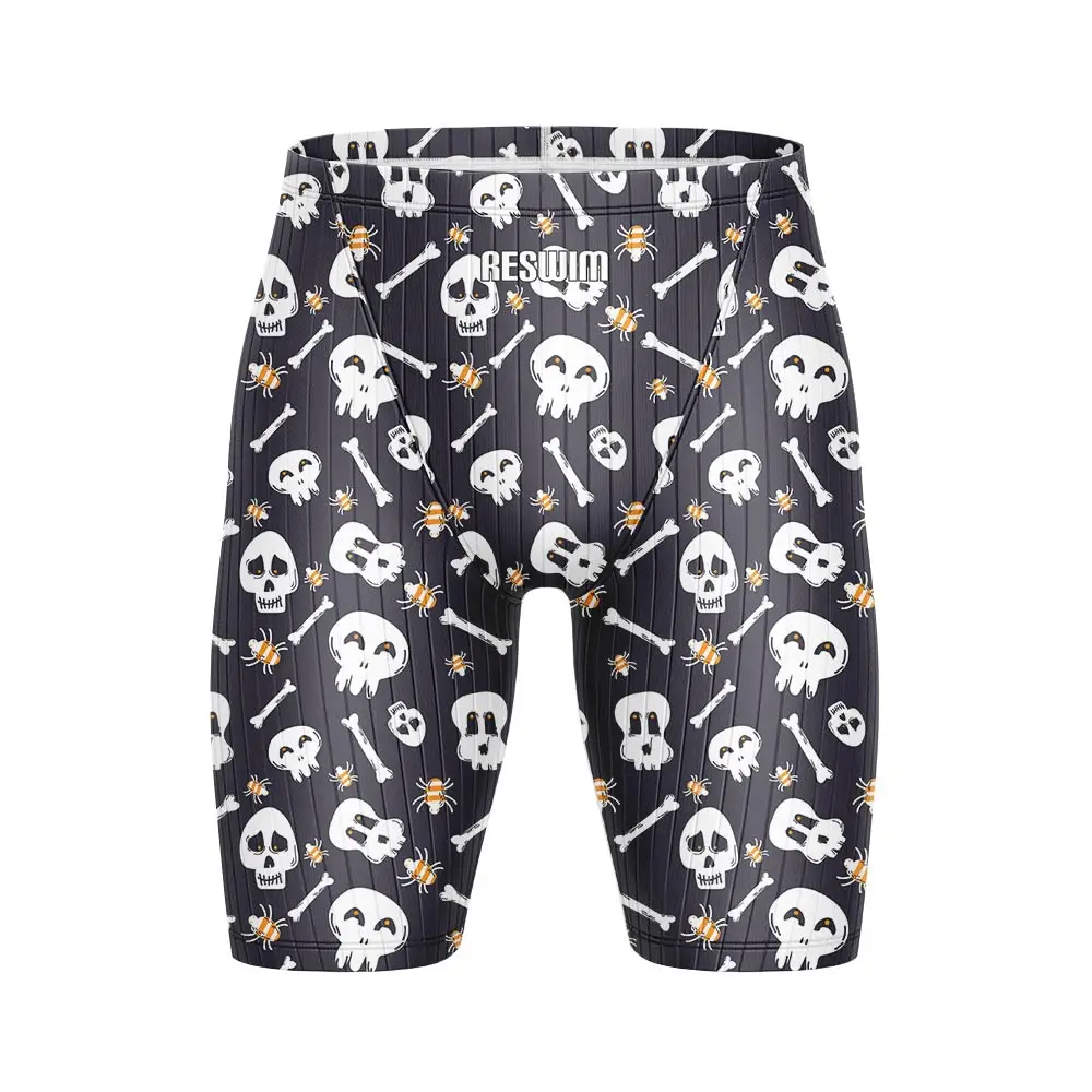 New Summer Cartoon Swimming Trunks Men's Swim Tights Jammers Swimsuit Elastic Shorts Outdoor Sports Beach Surfing Swim Pants - view 5