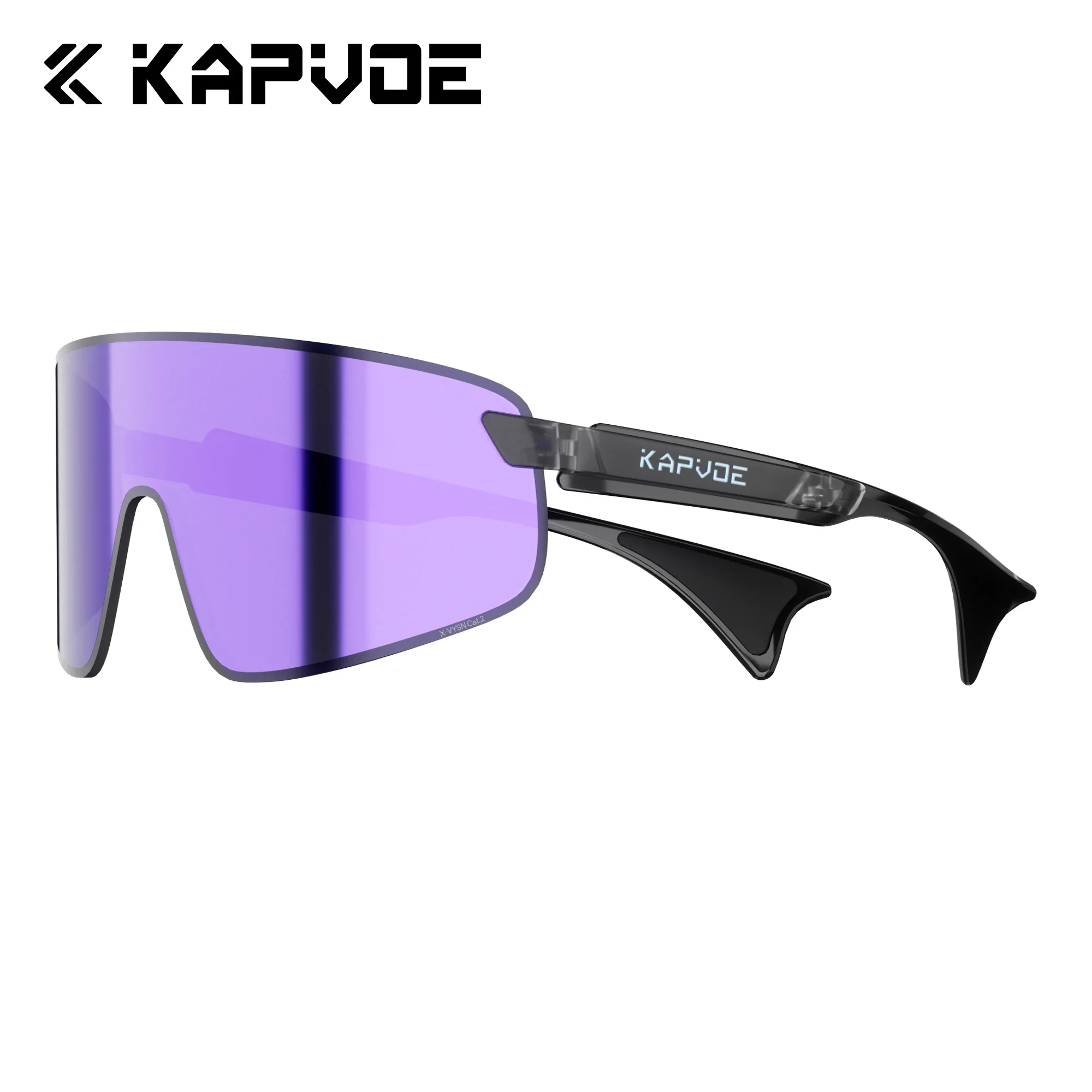 KAPVOE Professionelle Trail-Running-Sonnenbrille Sportliche Ultraleichte Trail-Running-Brille für Männer und Frauen Outdoor-Radfahren Wandern Marathon – Detail 6