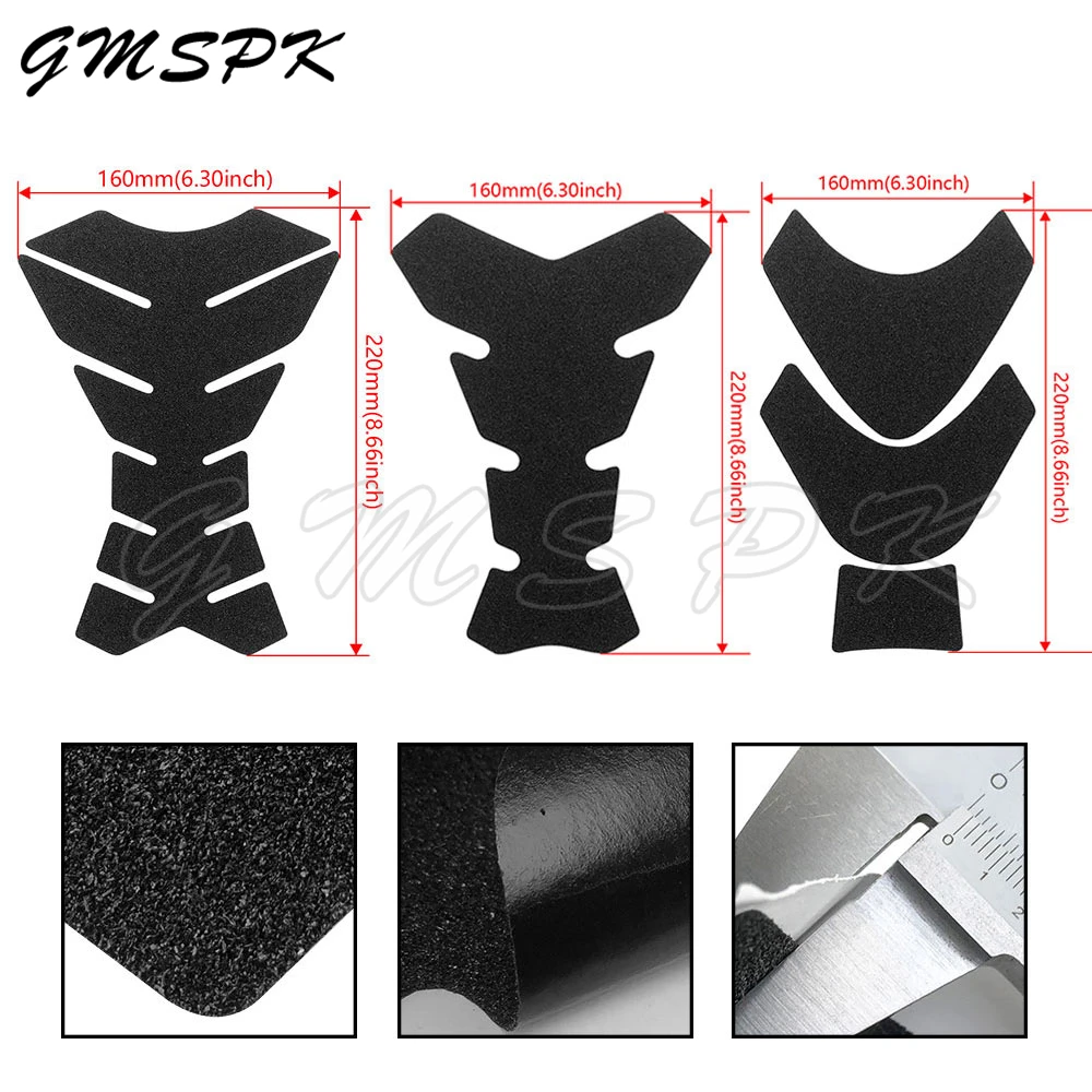 

Motorcycle Tankpad Tank Pad Sticker Frosted Decal Fit for Yamaha YZF R1 R3 R6 R15 MT07 MT09 FZ1 XJ6 Kawasaki Ninja 650 Honda CBR