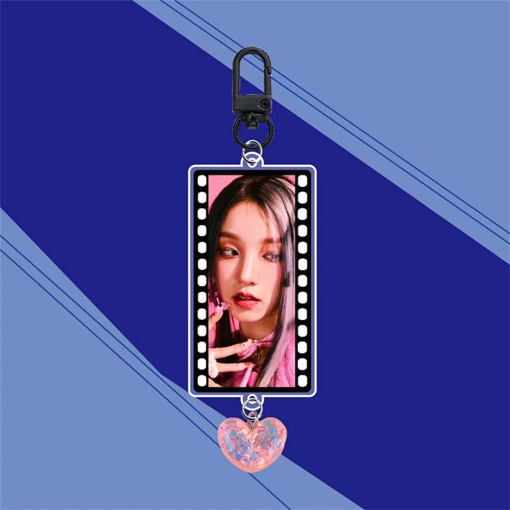 KPOP (G)I-DLE Keyring YUQI Acrylic Figure Keychain SOYEON MIYEON MINNI Bag Pendant  Backpack Accessories Ornament Fans Gift