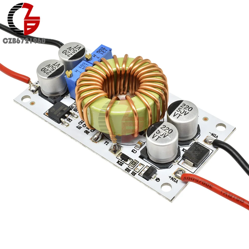 DC-DC Boost Converter 10A 250W/500W Step Up Power Supply Module DC 8.5V-48V to 10-50V Booster Constant Voltage Drive Module