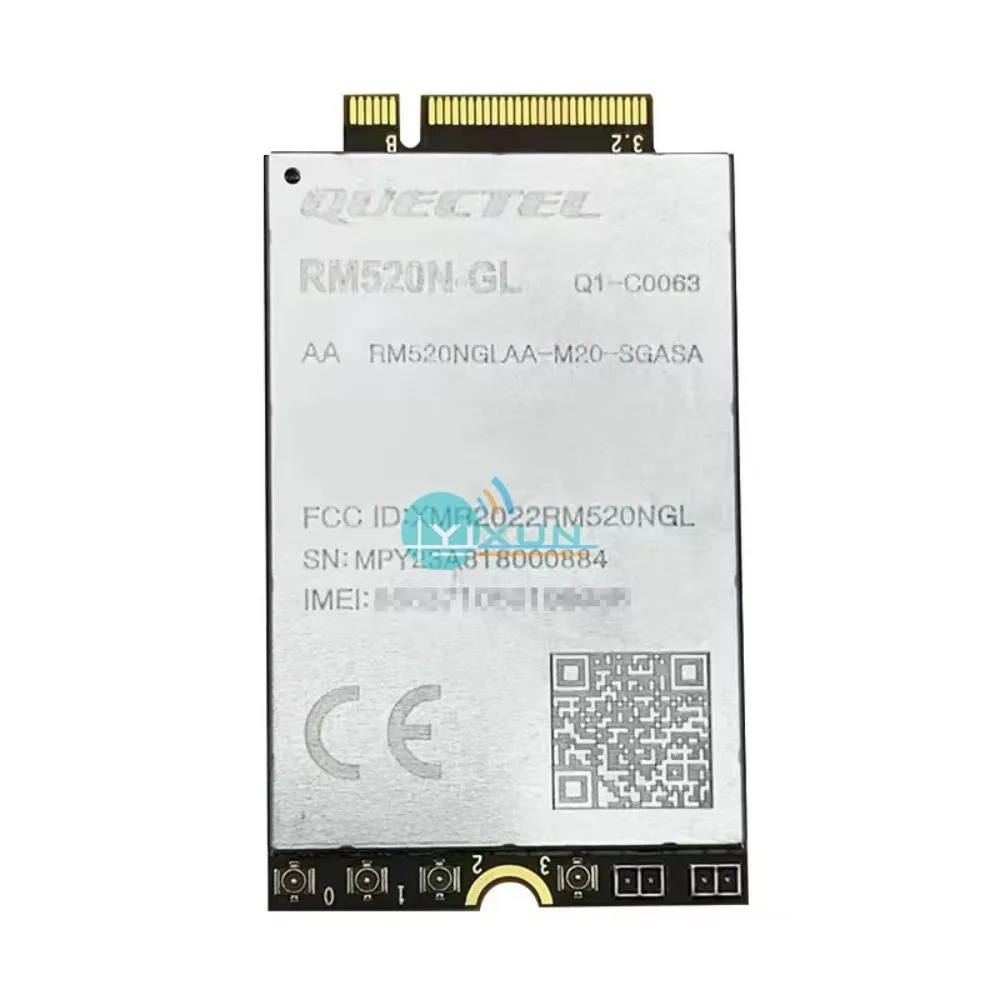 New Quectel RM520N-GL 5G Sub-6 GHz NR M.2 LTE Global Module RM520NGLAA-M20-SGASA Multi-Constellation GNSS Receiver Available IoT
