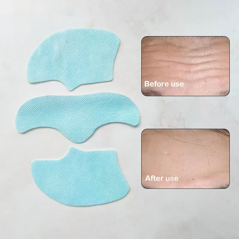 3pcs Face Brightening Patches Anti Aging Face Mask Collagen Soluble Film Eye Patches Korea Collagen Soluble Patches cheek patche