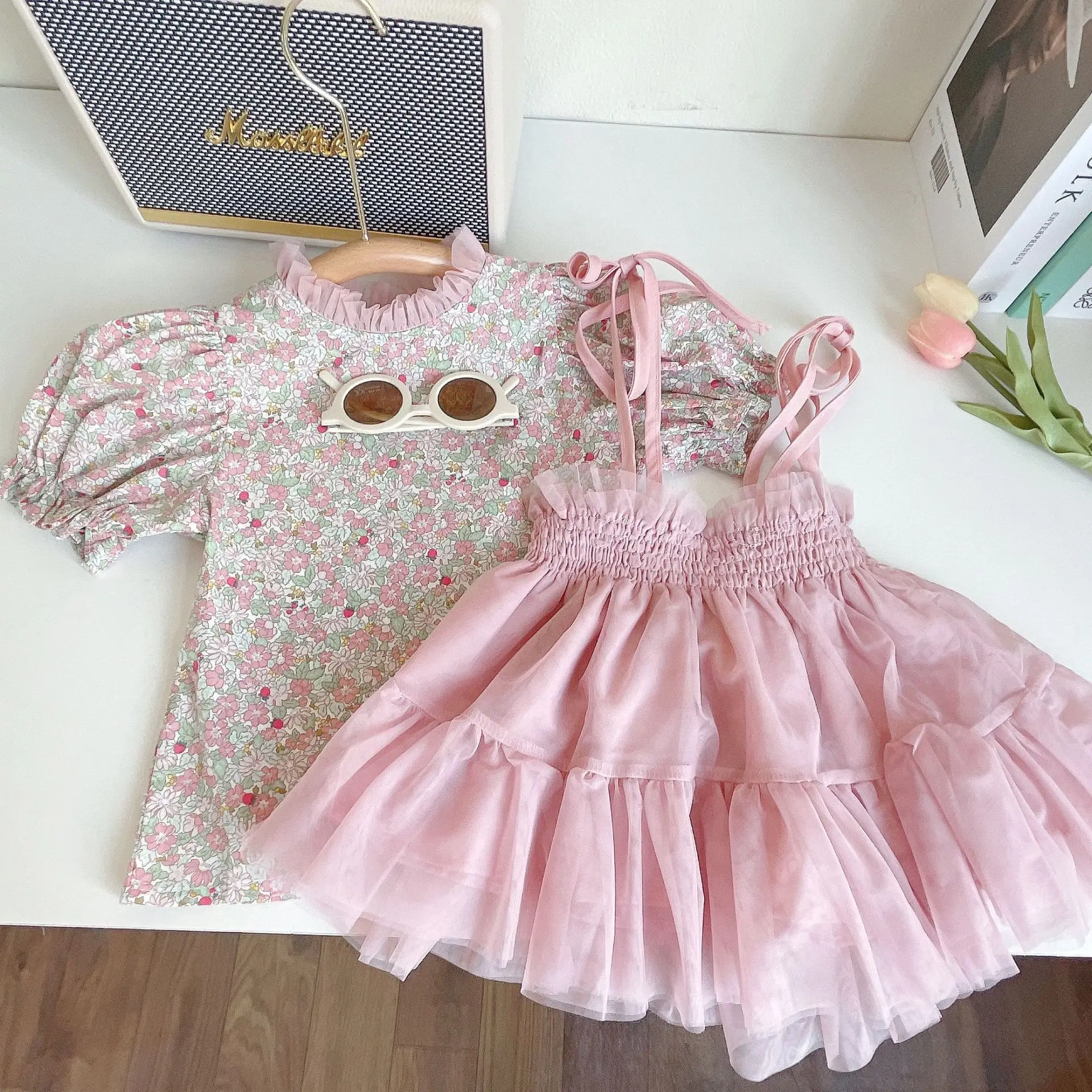 2026 Autumn Roupa Infantil Menina 2pcs Sets For Girls Cute Chic Style kids' Sets And Outfits Fashionable 2-10Years