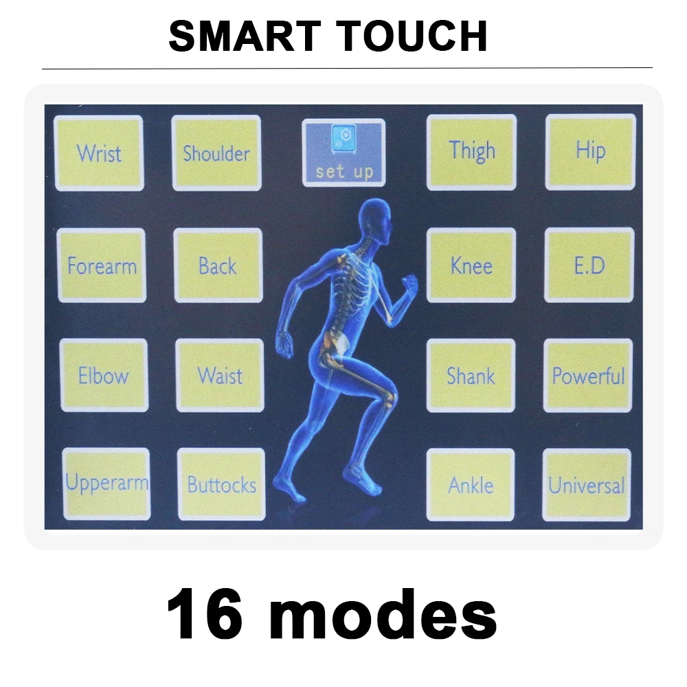 Máquina de terapia de ondas de choque, relajación muscular, instrumento profesional de ondas de choque, tratamiento ED y masajeador corporal para aliviar el dolor, 300MJ