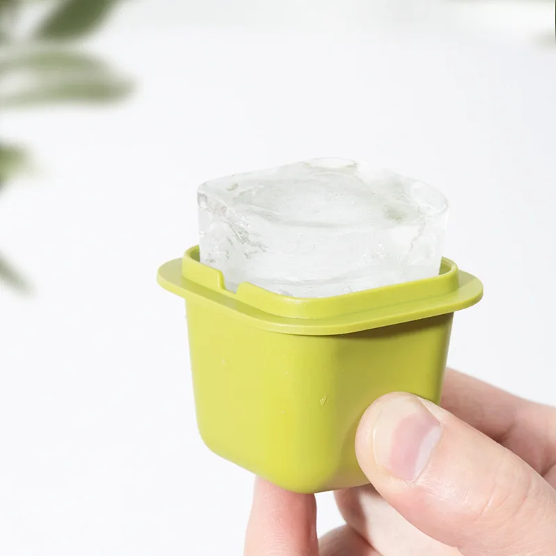 3 pcs Ice Cube Maker Soft PP Flexible Square Shaped Mini Portable Kitchen Tool DIY Ice Cube Mold Bar For Cocktails dropshipping