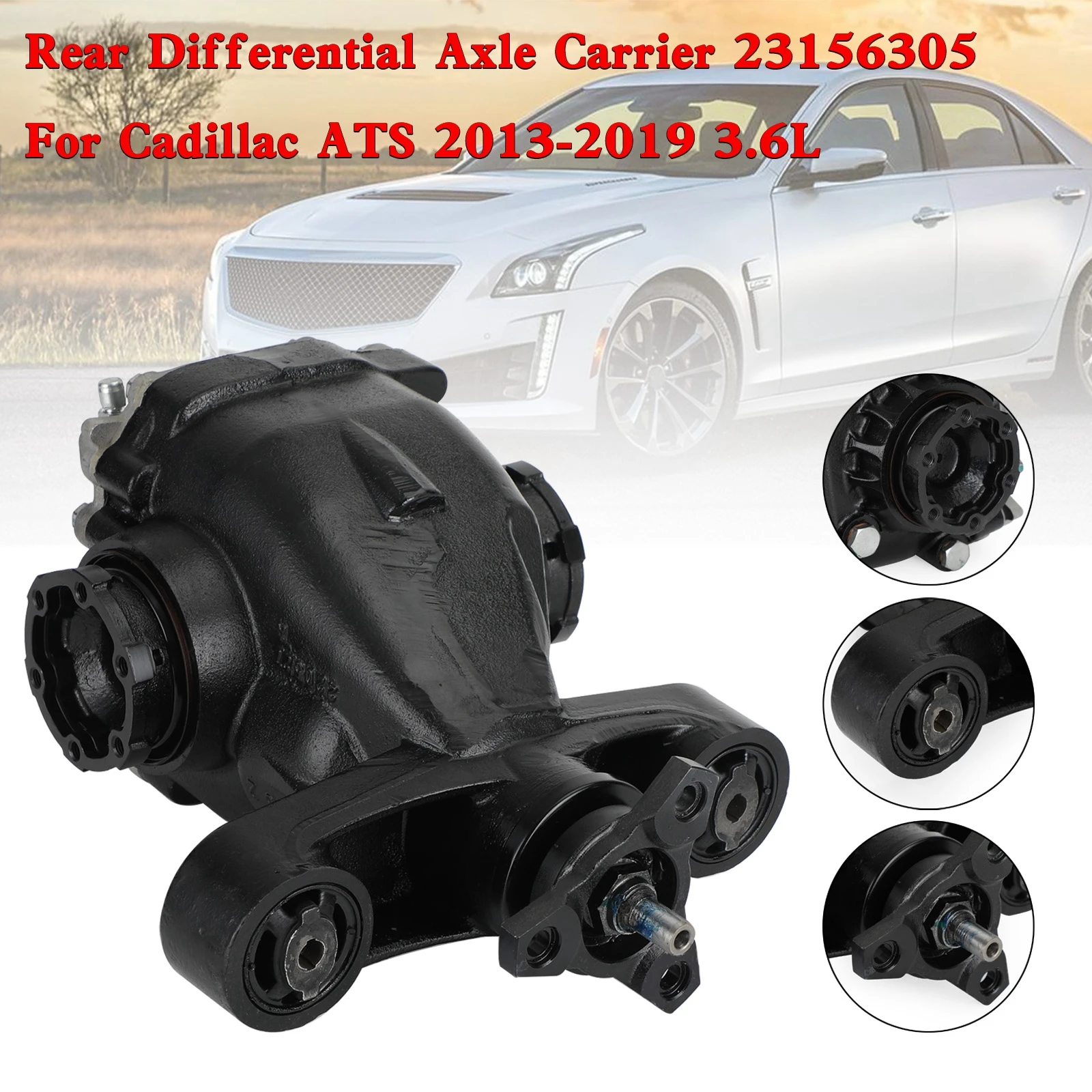 

Держатель дифференциала Artudatech 23156305 для Cadillac ATS 2013-2019 3,6 л 2993015 22927263