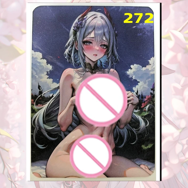 Nuova storia della dea è calda e calda ACG sexy A6 card Nahida Eula Kafka Nami Nefertari D. Vivi boy Toy collection regali di compleanno