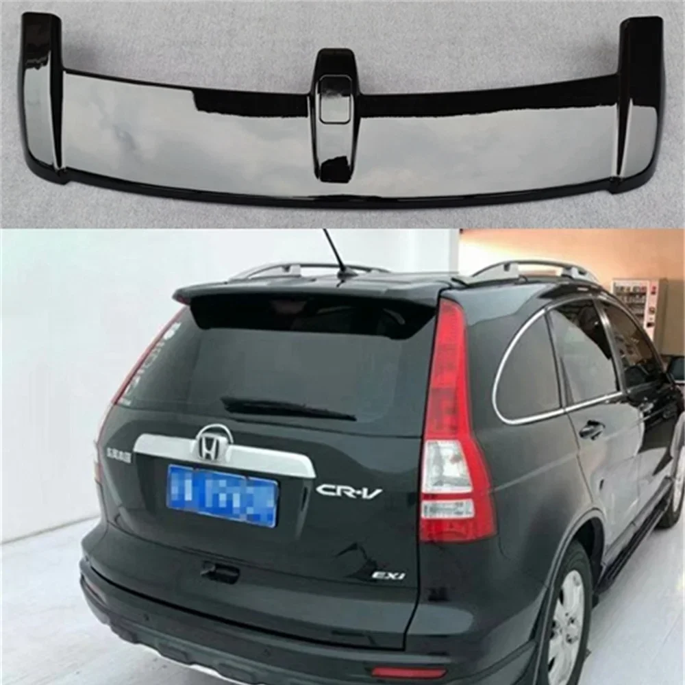 For Honda CR-V CRV 2007 2008 2009 2010 2011 Car Decoration ABS Plastic Paint Painting Color Rear Trunk Roof Spoiler