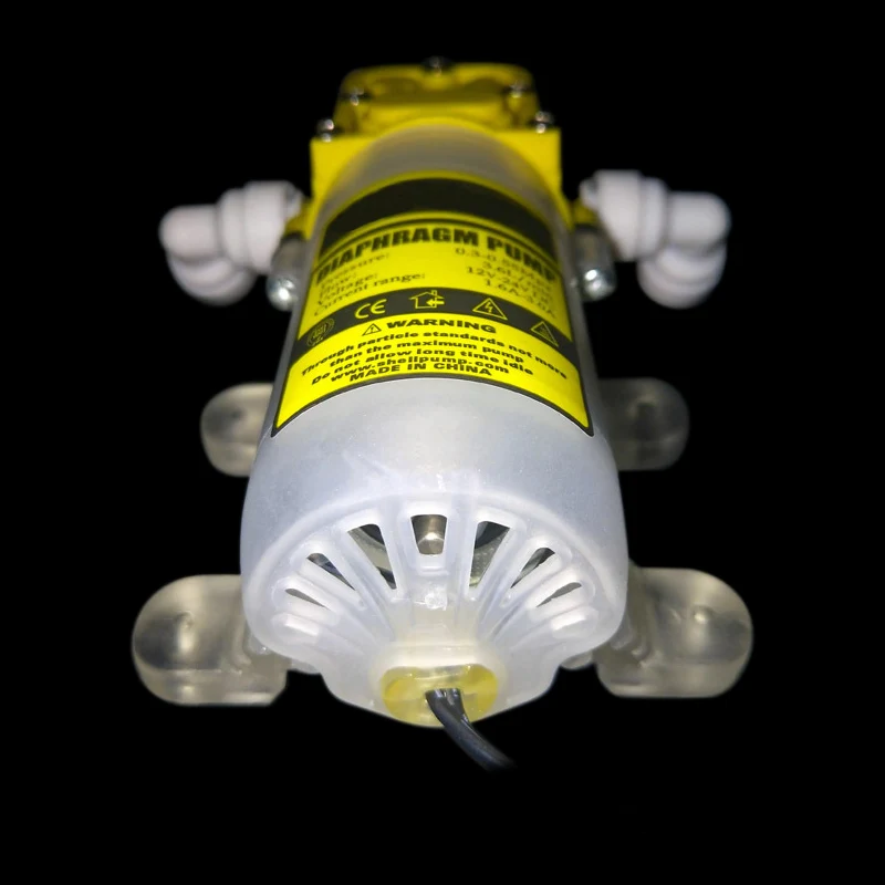 Bomba de agua de diafragma en miniatura de alta presión, autocebante, purificador de agua, Micro bomba de lavado de coche, DC 12V/24V, 30W