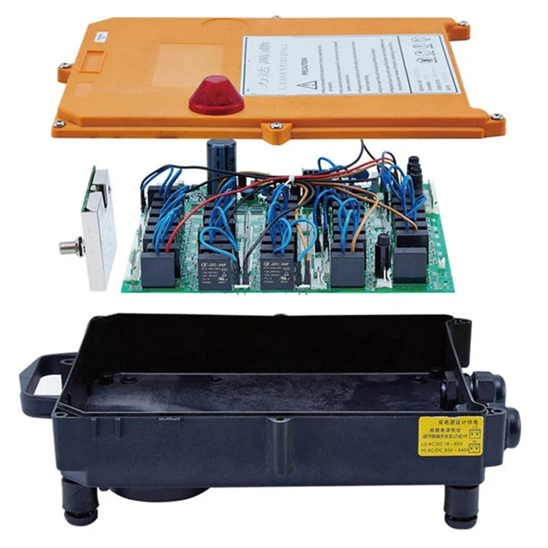 F24-60 rocker type industrial wireless remote control 32-bit security code long-distance wireless remote control kit