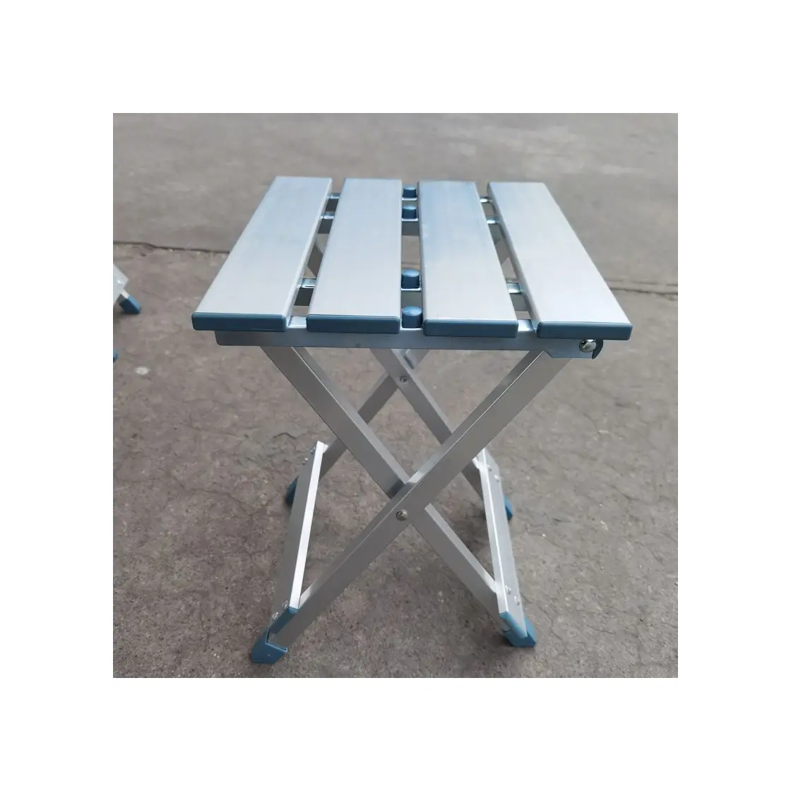 

Folding Picnic Table With Umbrella Aluminum Frame Multiple Colors For Outdoor Camping Beach