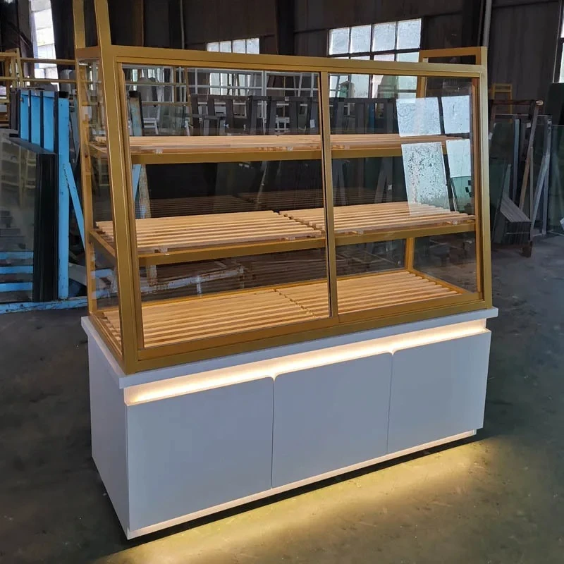 New stock baker, cake, baking, white island cabinet, wrought iron model, drawer type