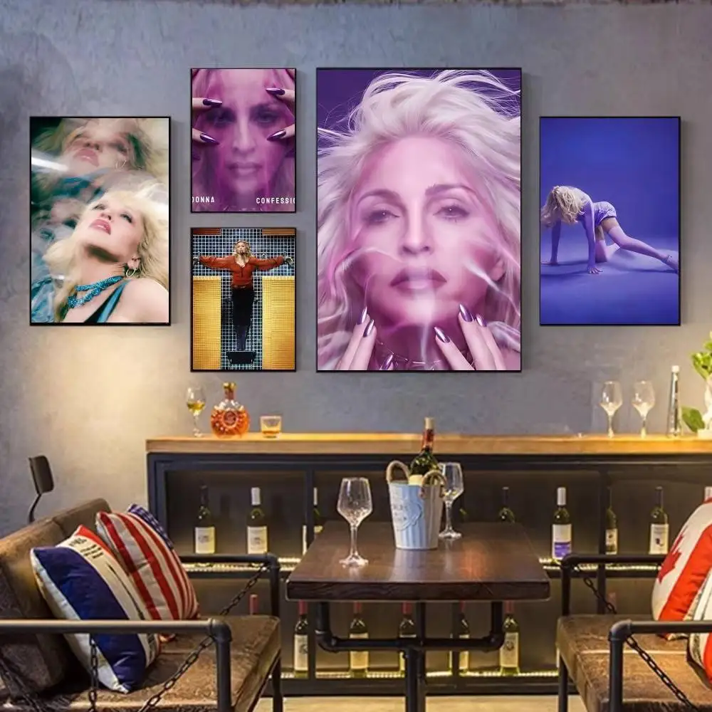 Madonna Confessions Artists Canvas Painting for Living Room Home Decor Poster Fans Gifts-unframed