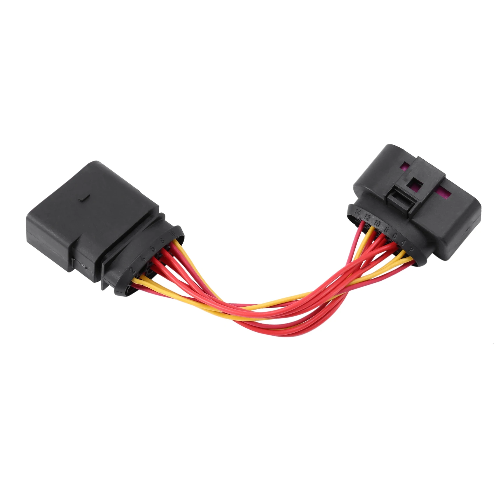 سيارة HID زينون العلوي 10 إلى 14 دبوس موصل محول ل 1J 0973835   1 ي 0973737   اكسسوارات السيارات جاسوس