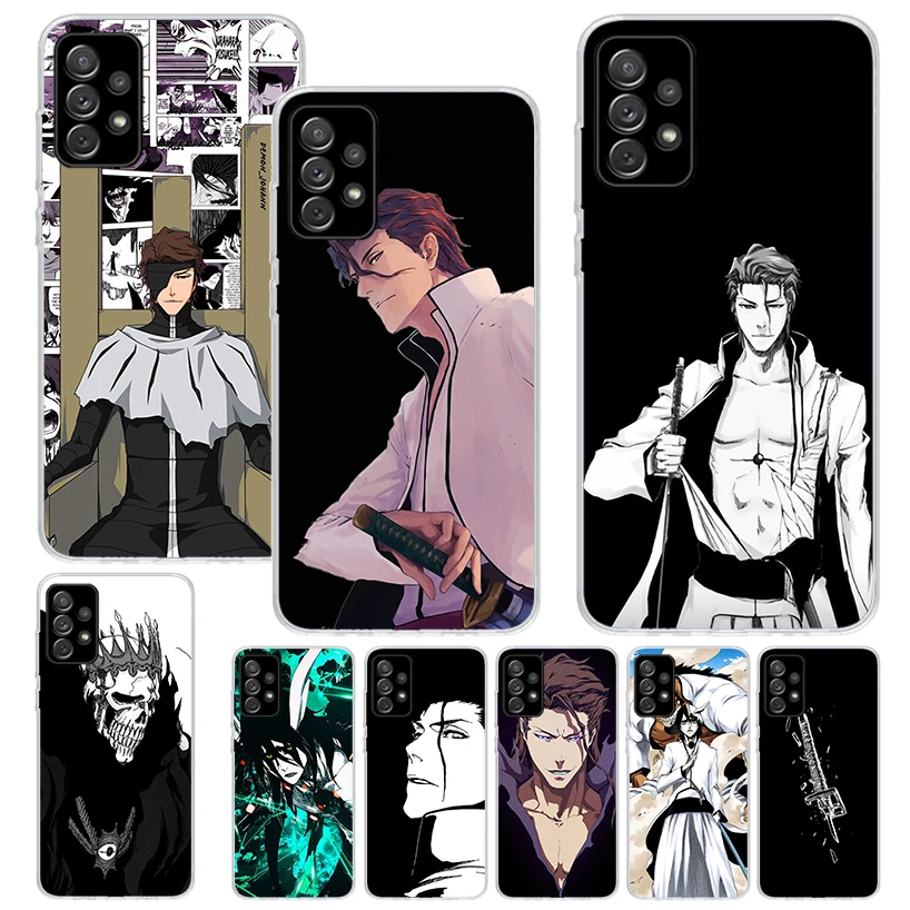 Bleach Aizen Sousuke Phone Case For Samsung Galaxy A51 A50 A71 A70 A41 A31 A21S A10 A20E A30 A40 A6 A7 A8 + A9 Soft Silicone She