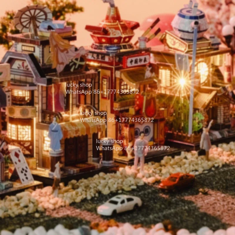 Yiyou World 3D Three-dimensional Puzzle Metal Assembly Model Handmade Creative Desktop Ornament