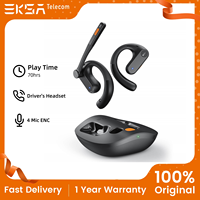 EKSA S30 Wireless Headset with 4 ENC Mic Driver's Headset Business Handsfree Headset 70hrs Playtime