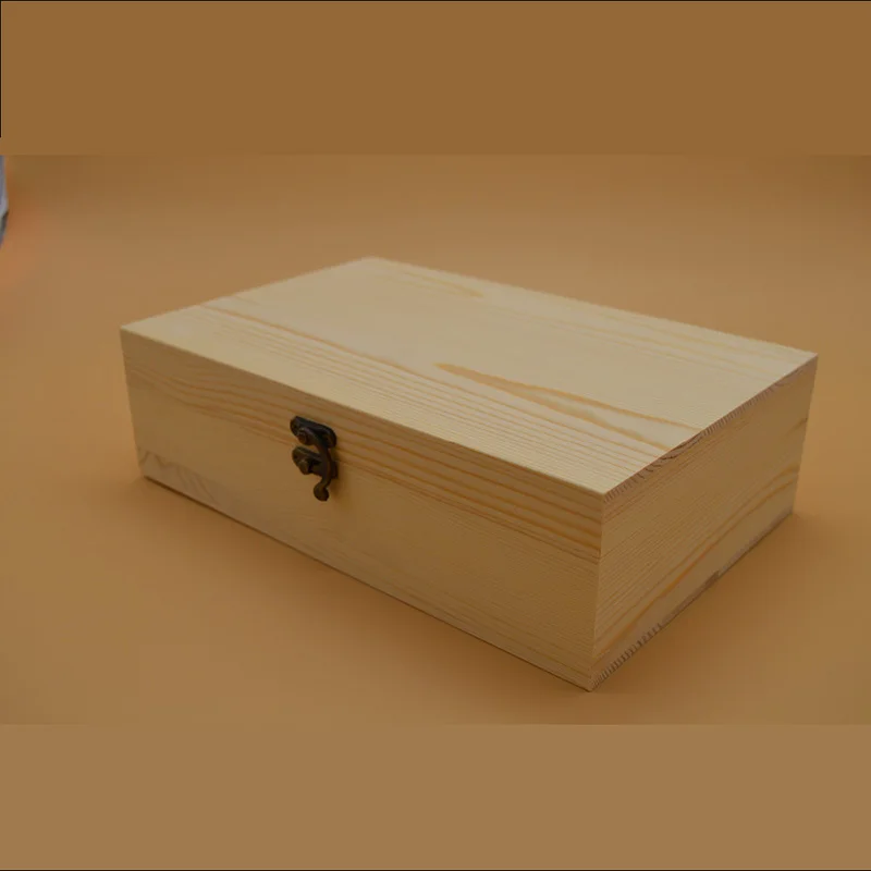 

Rectangle Real Wood Box for Home Decoration, Simple Brief Support, Made for Order