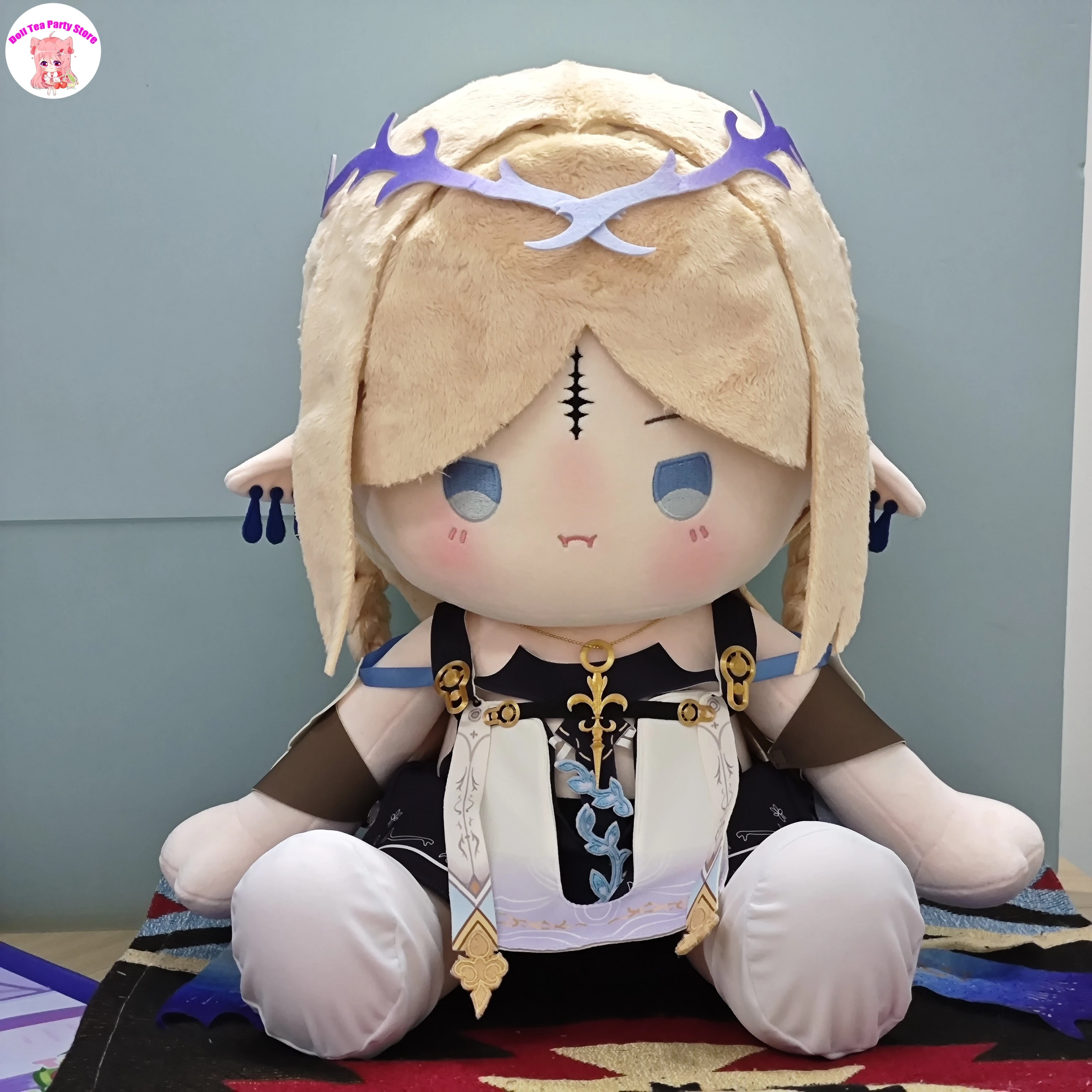 

Wuthering Waves Phoebe Sitting Posture Plush Doll Cotton Plushie Game Cosplay Cute Stuffed Toy Mascot Birthday Gift