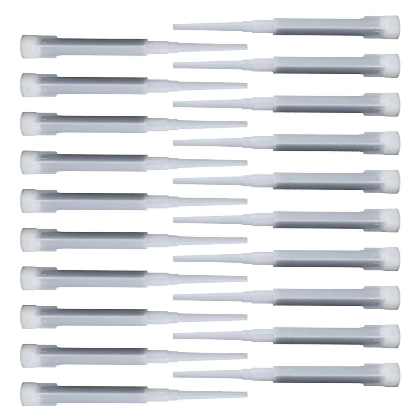 

Mixing Nozzles Adhesive Cartridges Tip 20 Piece Resin Applicator Adhesive Mixing Nozzle For Building Structure Reinforcement