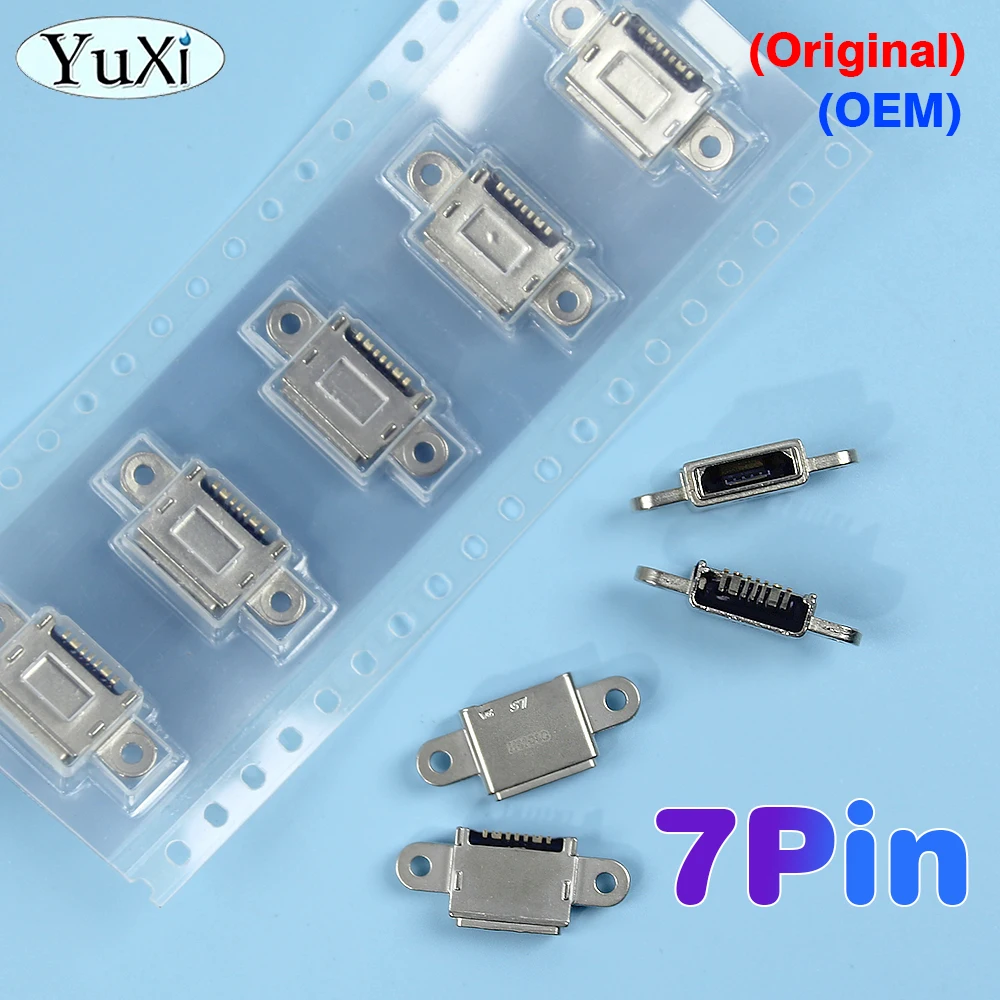 

5Pcs Charger Connector Socket For Samsung S7 edge 7Pin USB Charging Port Dock Plug For G930F G9300 G9350 G9308 935F 930F/A/V