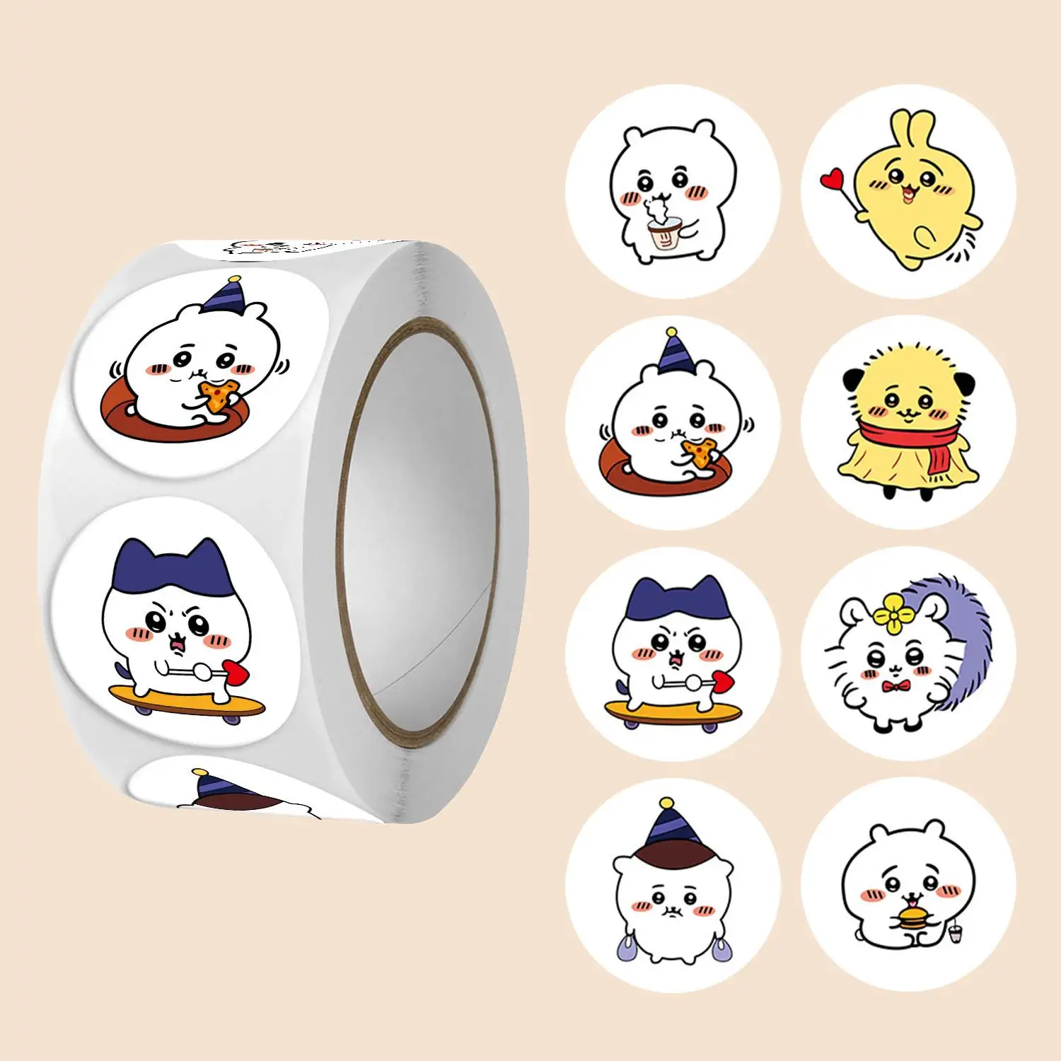 400 stickers Chiikawa Hachiware Usagi Cute Fun Decorative Sticker Seal Sticker