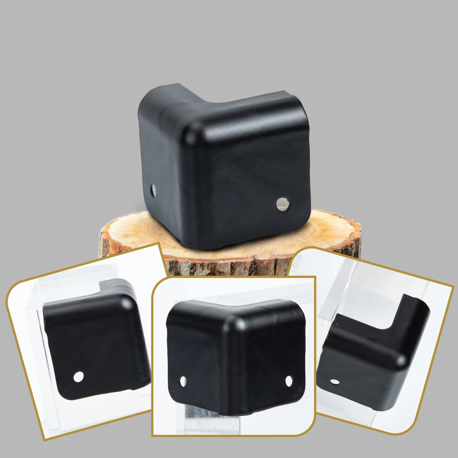 

Комплект из 1 шт. железных угловых защитных накладок для колонок, сверхпрочные противоударные защитные уголки для шкафов, колонок, аудиооборудования